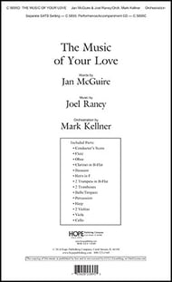 The Music of Your Love Instrumental Parts choral sheet music cover